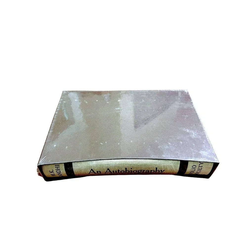 NEW M.K. Gandhi An Autobiography Slip Cover Folio Society FACTORY SEALED